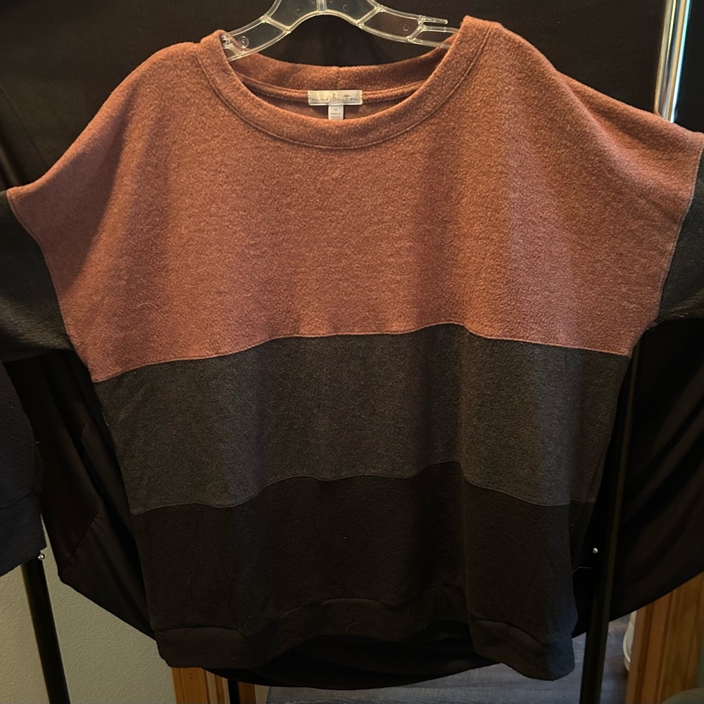 Nine Britton Color Block Sweater
